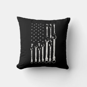 Mechanische Vlag Amerikaanse Patriottische Vlag Au Kussen