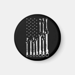 Mechanische Vlag Amerikaanse Patriottische Vlag Au Magneet