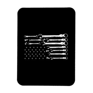 Mechanische Vlag Amerikaanse Patriottische Vlag Au Magneet