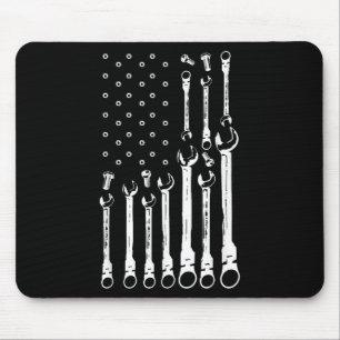 Mechanische Vlag Amerikaanse Patriottische Vlag Au Muismat