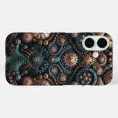 Mechanische vleugels en bloemstukken Case-Mate iPhone case (Achterkant (horizontaal))