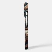 Mechanische vleugels en bloemstukken Case-Mate iPhone case (Achterkant / Links)