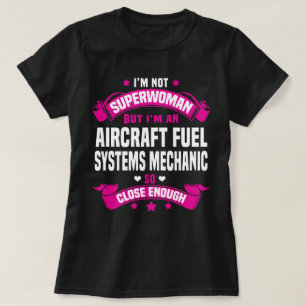 Mechanische vliegtuig-brandstofsystemen t-shirt
