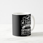 Mechanische Vliegtuig van het vlieggereedschap met Koffiemok (Voorkant rechts)