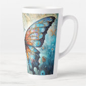 mechanische vlinderdroom latte mok (Rechts)