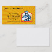 Mechanische voorzijde koelluchtairconditioner visitekaartje (Voorkant / Achterkant)