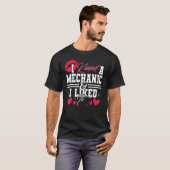 Mechanische Vriendin vrouw... ik kende een Mechani T-shirt (Voorkant volledig)