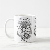 Mechanische walvis koffiemok (Links)