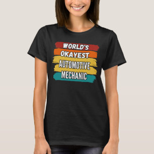 Mechanische werelden van motorvoertuigen Okayest A T-shirt