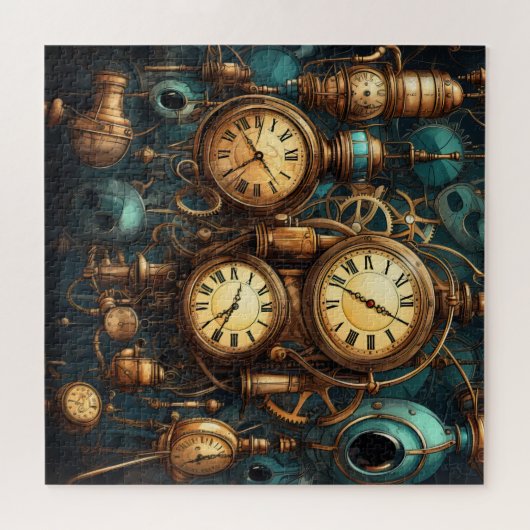 Mechanische wonderen puzzel legpuzzel (Horizontaal)