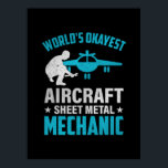 Mechanische World's Okayest Mechanic Mechanic Poster<br><div class="desc">Mechanische World's Okayest Mechanic Mechanic</div>