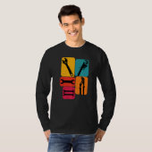 Mechanische wrenkerretro t-shirt (Voorkant volledig)