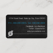 Mechanische zaken visitekaartje (Achterkant)