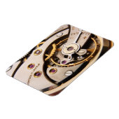Mechanische zakhorloge binnenbeweging macro magneet (Linkerzijde)