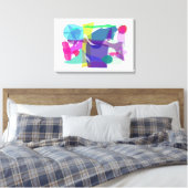 Mechanisme Canvas Afdruk (Insitu (Slaapkamer))