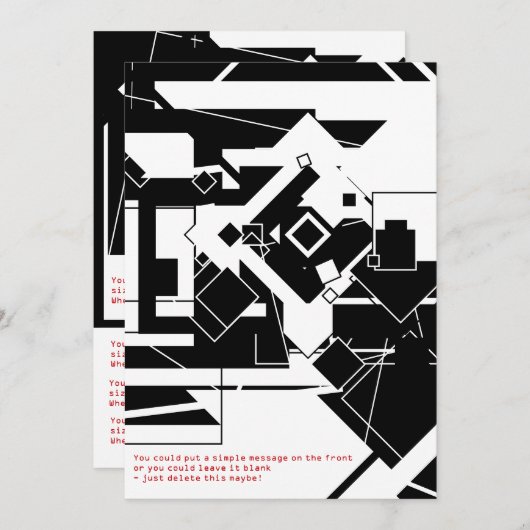 Mechanisme Kaart (Voorkant / Achterkant)