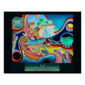 'Mechanisme van Natuur' Glanzend Poster (Voorkant)