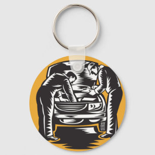 Mechanismen die werken op een Sleutelhanger