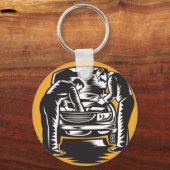 Mechanismen die werken op een Sleutelhanger (Voorkant)