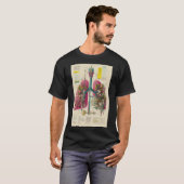 Mechanized Lungs Diagram — Bio-Industrial Anatomy T-shirt (Voorkant volledig)