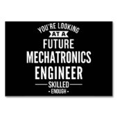 Mechatronics engineer gift kaart (Voorkant)