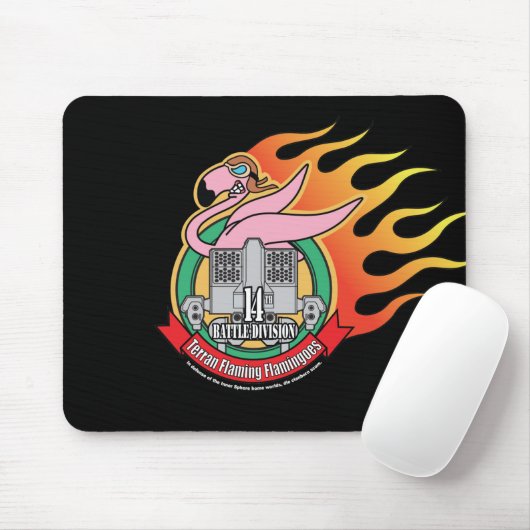 MechCorps' Terran Flaminoes Muismat (Met muis)