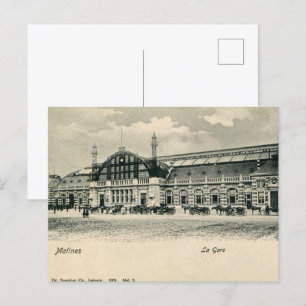 Mechelen antiek neo renaissance briefkaart