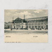Mechelen antiek neo renaissance briefkaart (Voorkant)
