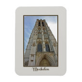 Mechelse kathedraal België Magneet (Verticaal)