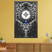 MechTron One Abstracte Art Canvas Afdruk (Insitu (Woonkamer))