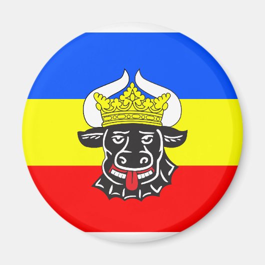 Mecklenburg, Duitsland Magneet (Voorkant)