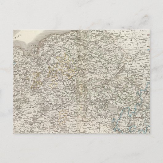 Mecklenburg-Schwerin, Mecklenburg-Strelitz Briefkaart (Voorkant)