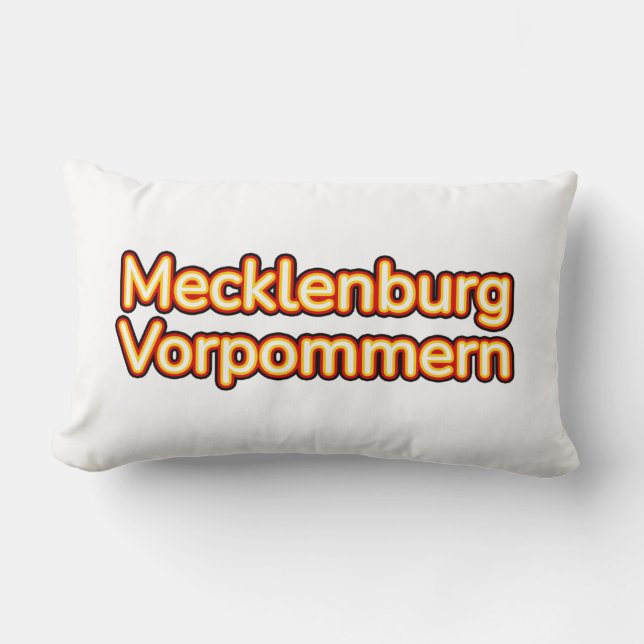 Mecklenburg Vorpommern Duitsland Kussen (Voorkant)