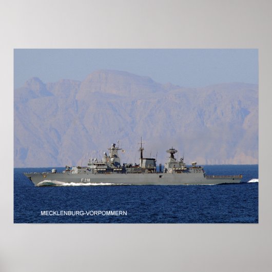 Mecklenburg-Vorpommern F 218 Poster (Voorkant)