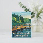 Mecklenburgische Seenplatte Briefkaart (Staand voorkant)