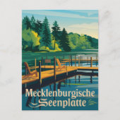 Mecklenburgische Seenplatte Briefkaart (Voorkant)