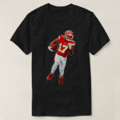Mecole Hardman 17 Rries De Bal TShirt (Design voorkant)