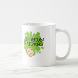 Meconium vindt koffie-Mok plaats Koffiemok