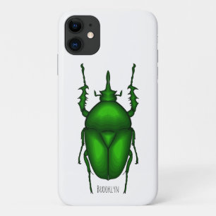 Mecynorhina torquata bug cartoon illustratie Case-Mate iPhone case