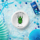 Mecynorhina torquata bug cartoon illustratie papieren kommen (Feest)