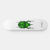Mecynorhina torquata bug cartoon illustratie persoonlijk skateboard (Horizontaal)