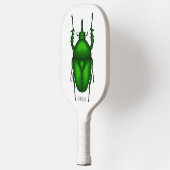 Mecynorhina torquata bug cartoon illustratie pickleball paddle (Links)