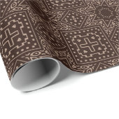 Med Cloth Star Pattern Wrapping Paper Cadeaupapier (Rol Hoek)