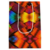 Med geschenkzak vlinderschalen medium cadeauzakje (Achterkant)