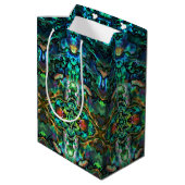 Med Gift Bag Abalone Medium Cadeauzakje (Achterkant Gekanteld)