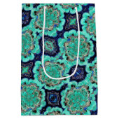 Med Gift Bag Azurite/Malachiet Geode Medium Cadeauzakje (Achterkant)