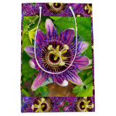 Med Gift Bag Passionvine Bloem Medium Cadeauzakje (Voorkant)