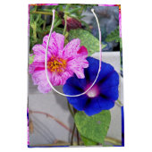 Med Gift Bag Portulaca & Morning Glory Medium Cadeauzakje (Voorkant)