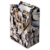Med Gift Bag Zeeschelpen Medium Cadeauzakje (Achterkant Gekanteld)