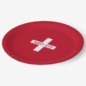 Med Kit Dart Pistool Verjaardagsfeestlevering Papieren Bordje (Gekanteld)